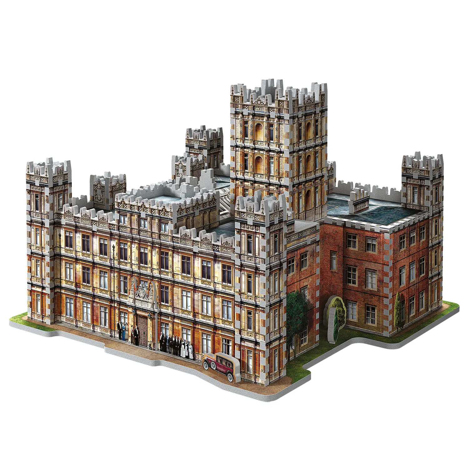 Downton Abbey (890 Teile)-Wrebbit-3D Puzzles
