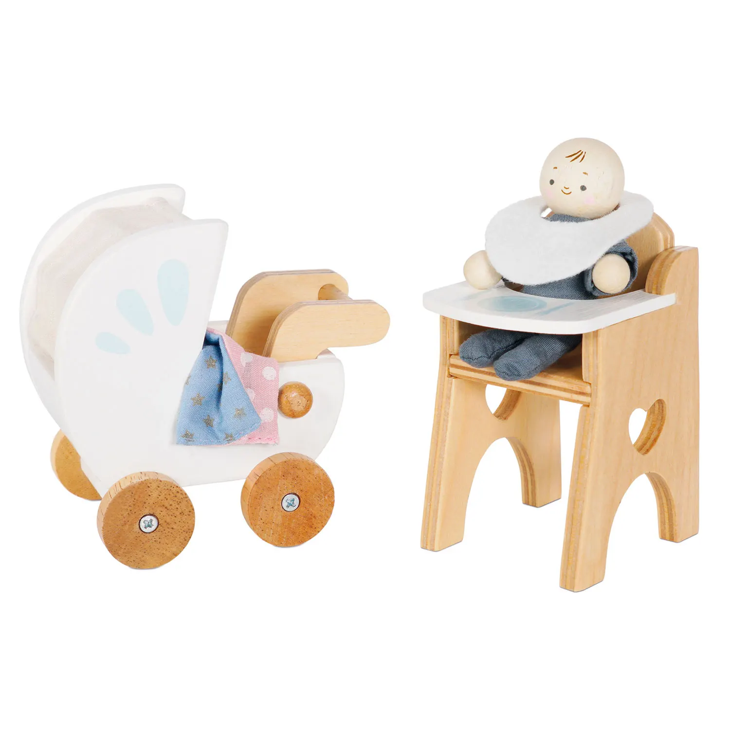 Kleinkind mit Ausstattung / Dolls House Nursery & Baby Set Kleinkind mit Ausstattung / Dolls House Nursery & Baby Set-Le Toy Van (LTV)