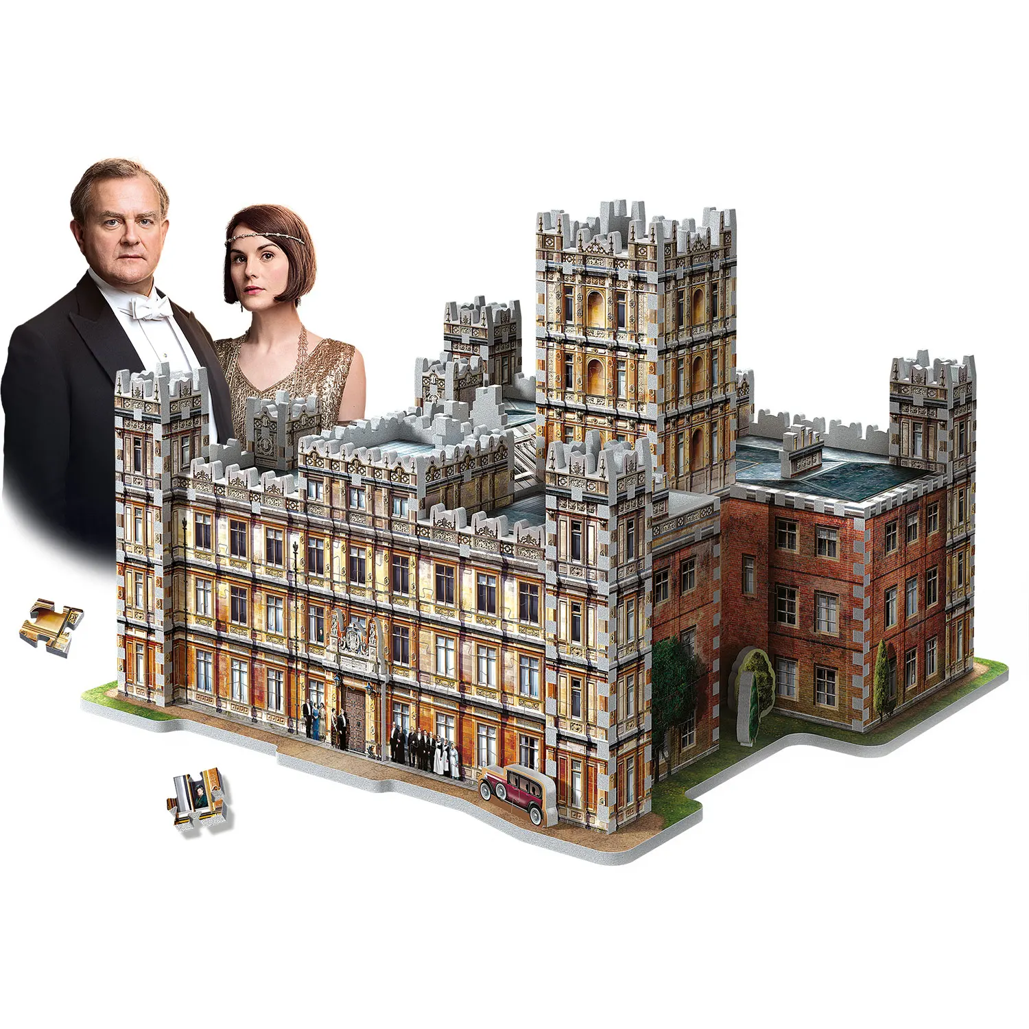Downton Abbey (890 Teile)-Wrebbit-3D Puzzles