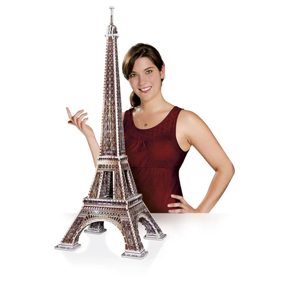 Eiffelturm - Eiffel Tower / 3D-Puzzle Eiffelturm - Eiffel Tower / 3D-Puzzle-Wrebbit-3D Puzzles