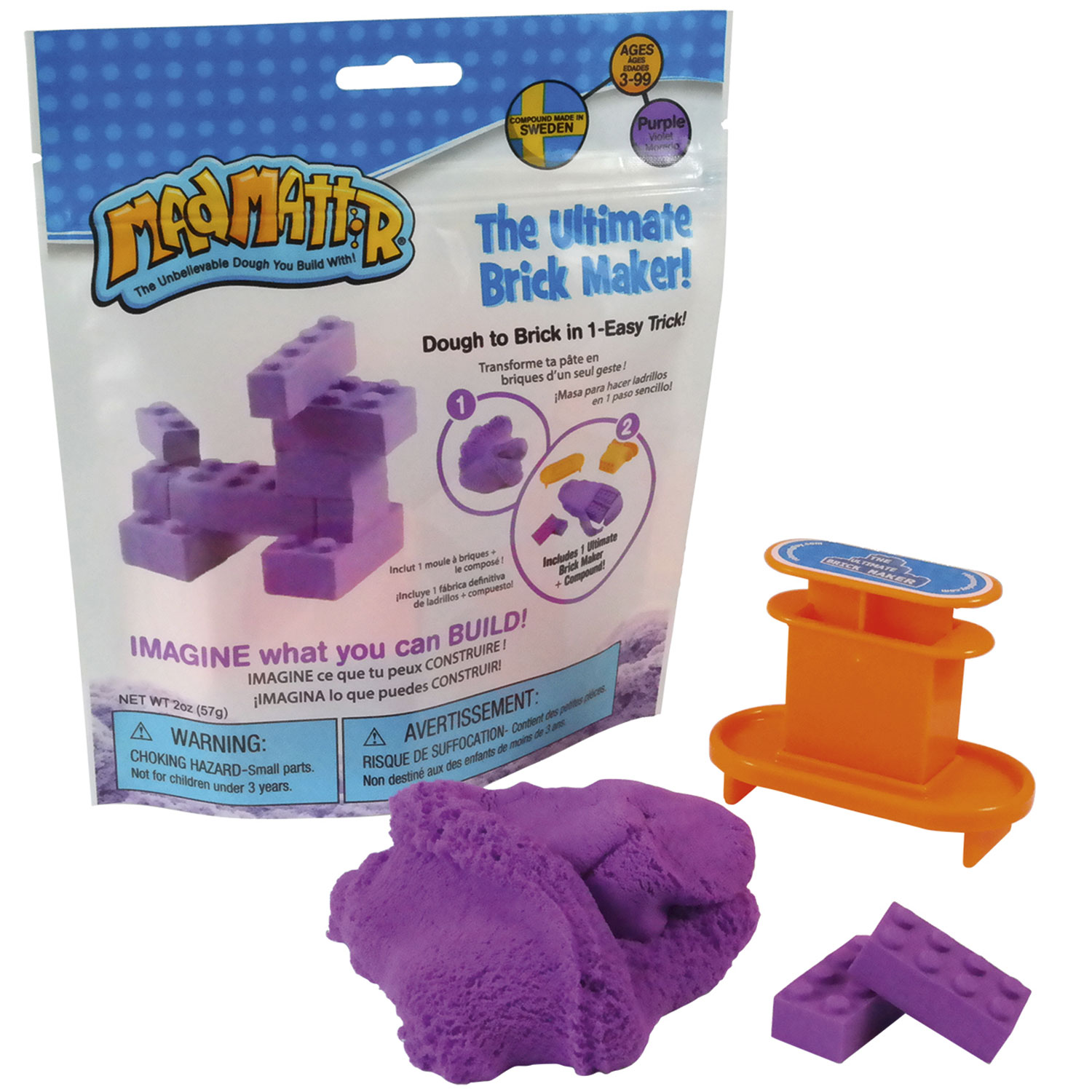 Mad MattrThe Ultimate Brick Maker Set - lila / purple