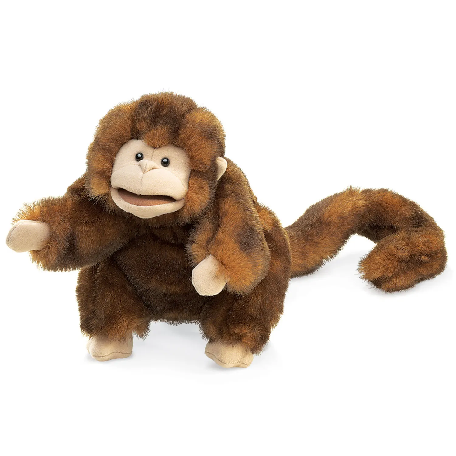 Braunes Äffchen / Monkey-Folkmanis® Puppets
