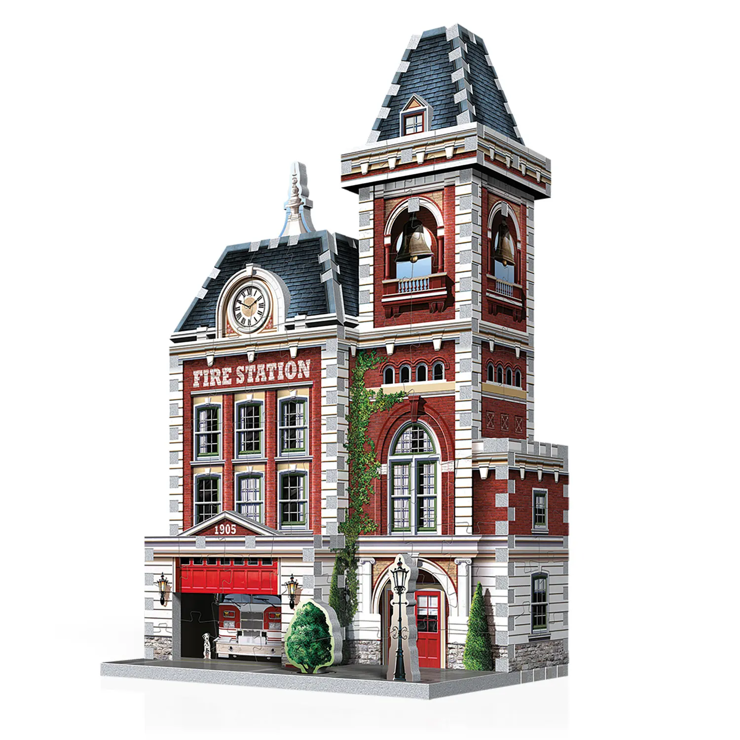 Urbania: Feuerwache / Fire Station Urbania: Feuerwache / Fire Station-Wrebbit-3D Puzzles