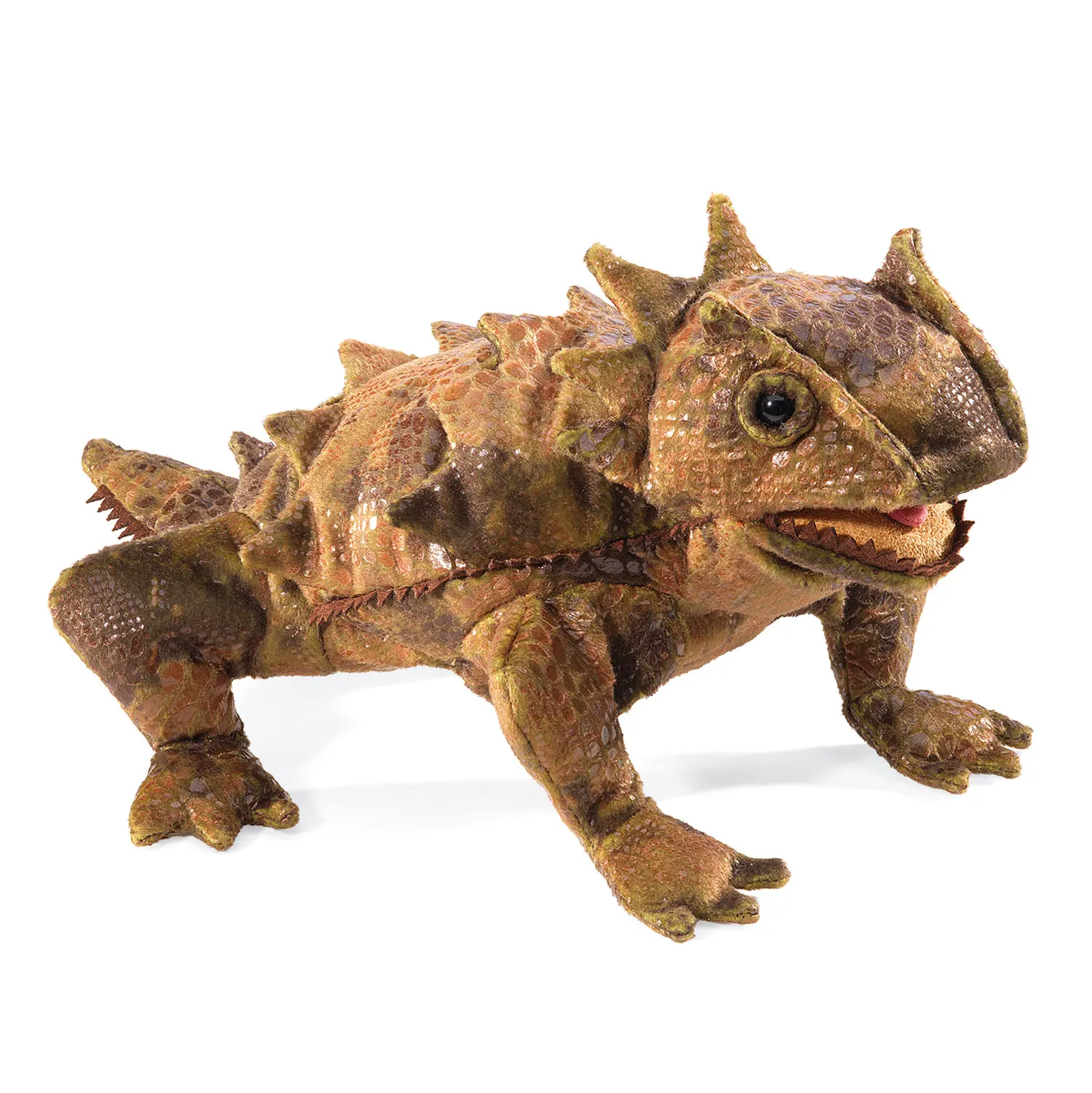 Horned Lizard / Krötenechse Horned Lizard / Krötenechse-Folkmanis® Puppets
