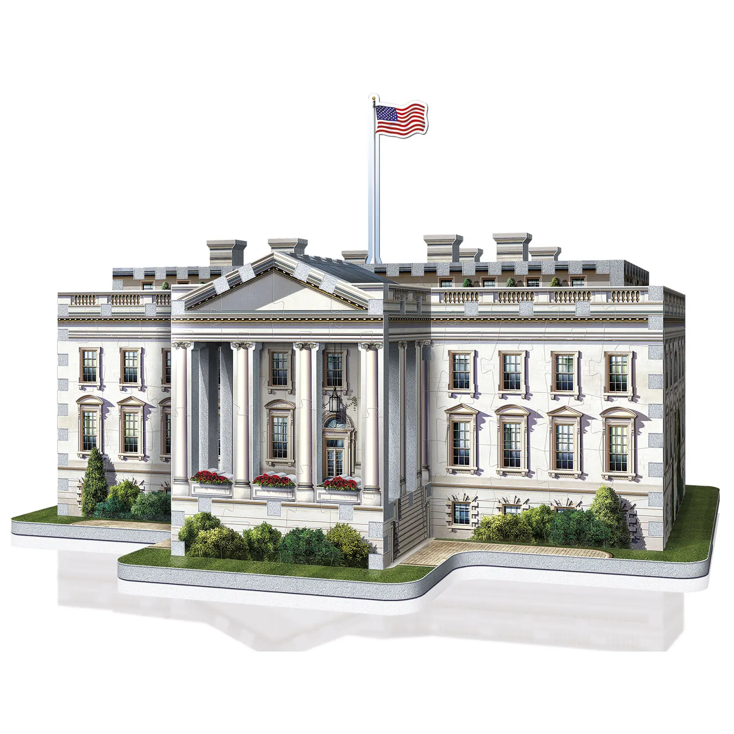 The White House - Washington / 3D-Puzzle The White House - Washington / 3D-Puzzle-Wrebbit-3D Puzzles