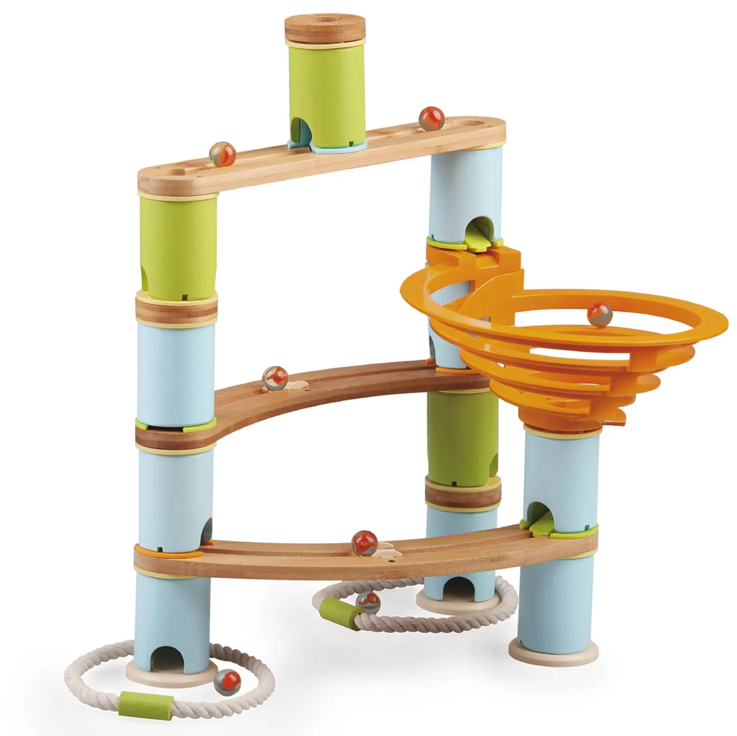 Kugelbahn: Bamboo Build & Run (48 pcs) BASIC Kugelbahn: Bamboo Build & Run (48 pcs) BASIC-JH-products