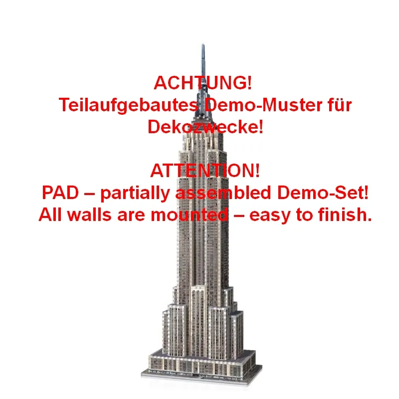 PAD - Empire State Building-Wrebbit-3D Puzzles