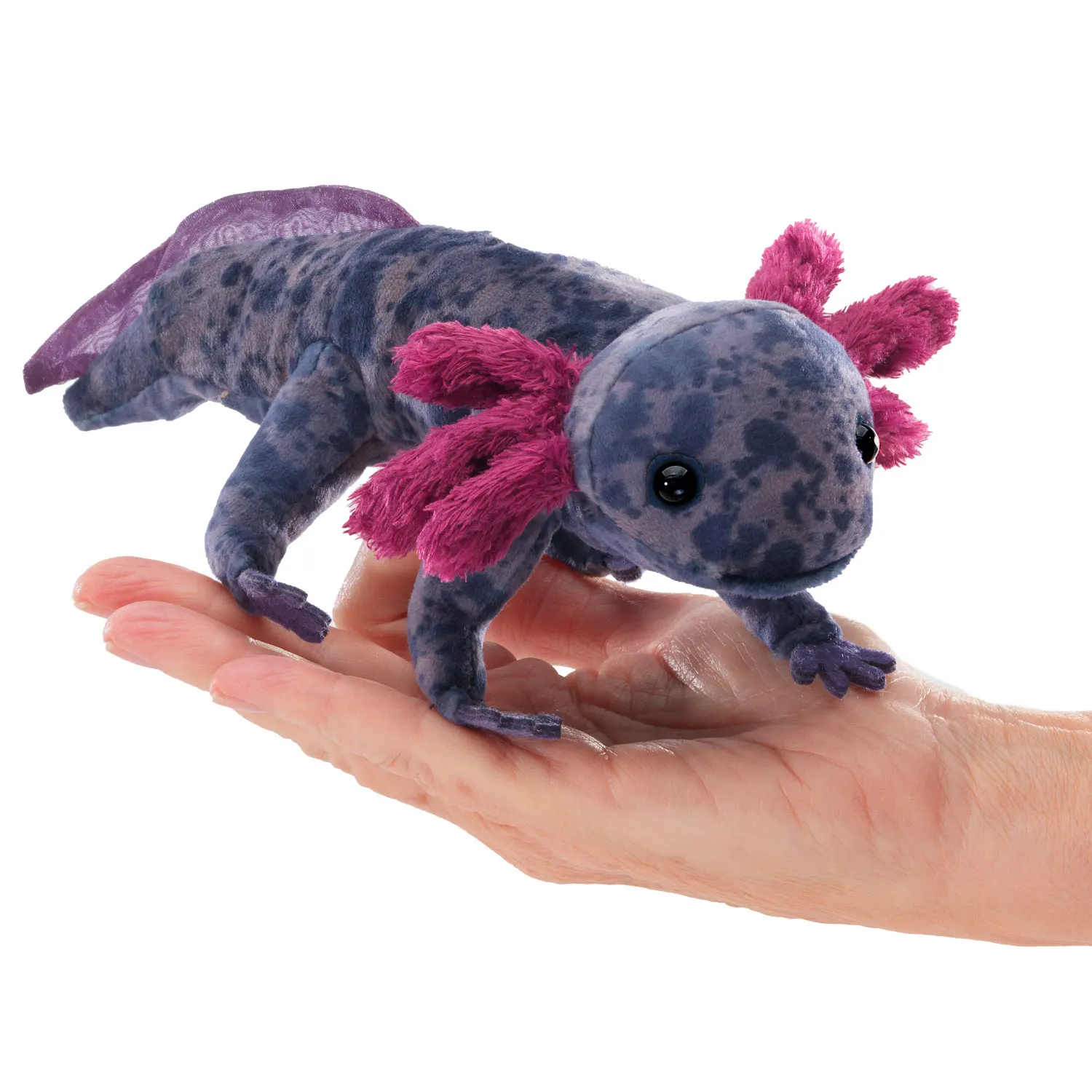 Black Axolotl / Schwarzer Schwanzlurch Black Axolotl / Schwarzer Schwanzlurch-Folkmanis® Puppets