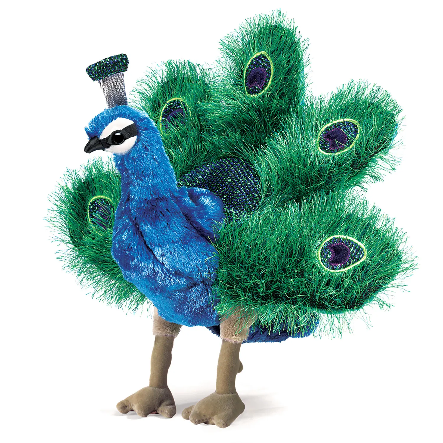 Kleiner Pfau / Small Peacock Kleiner Pfau / Small Peacock-Folkmanis® Puppets