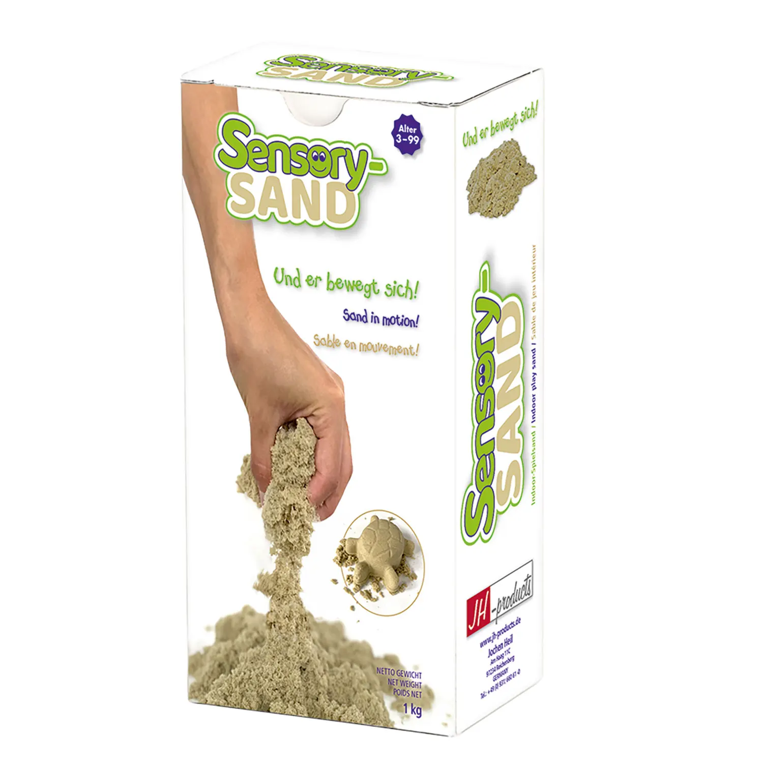 Sensory-Sand 1 kg - kinetische Fließeigenschaften Sensory-Sand 1 kg - kinetische Fließeigenschaften-JH-products