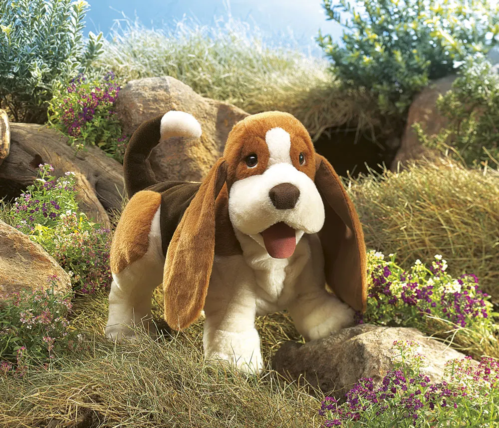 Basset / Basset Hound-Folkmanis® Puppets