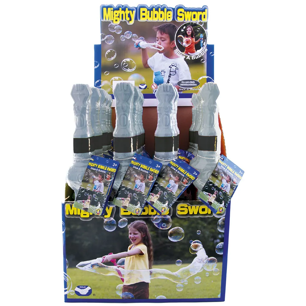 Mighty Bubble Sword silver/Seifenblasenschwert silber-Bubbles