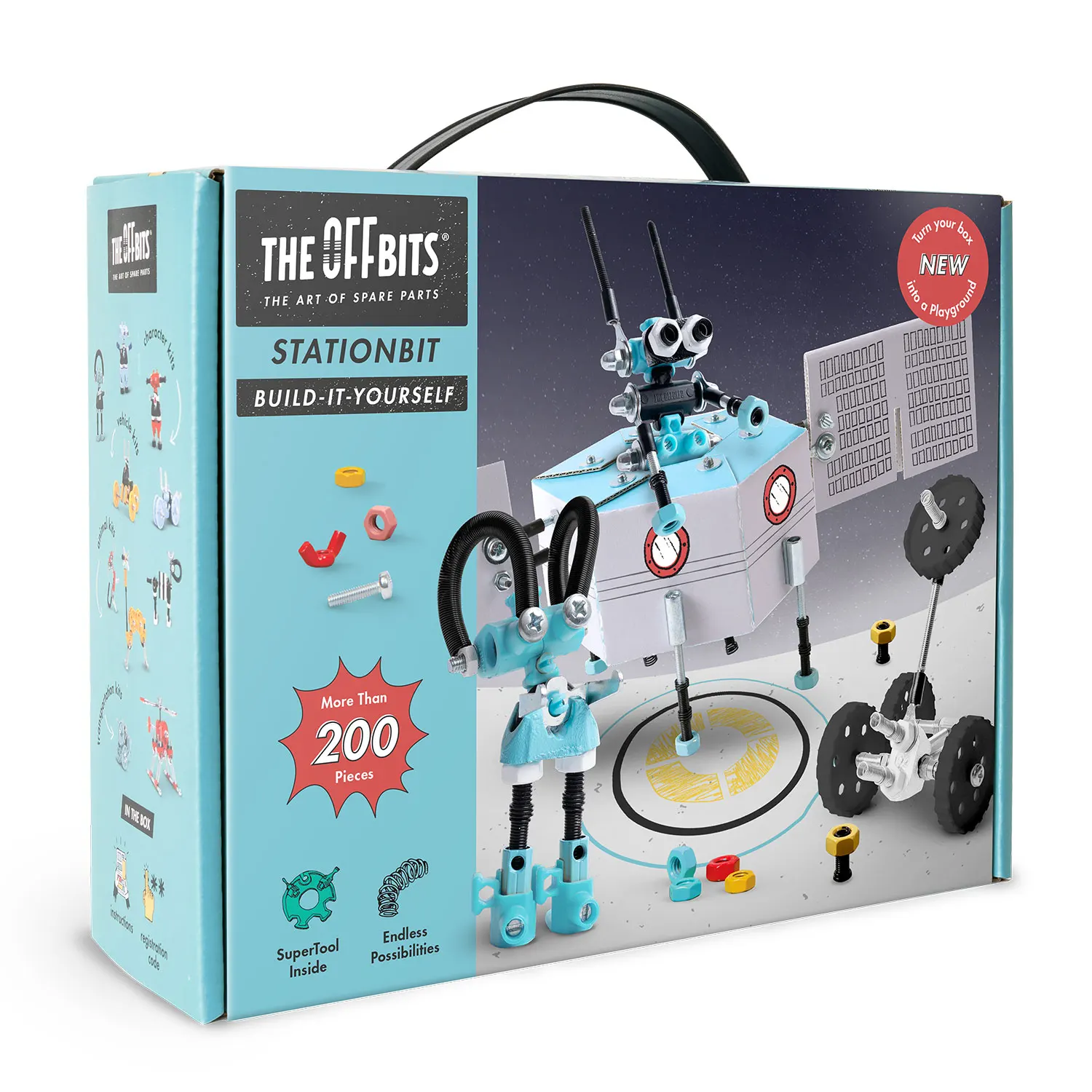 StationBit, more than 200 parts-TheOffbits