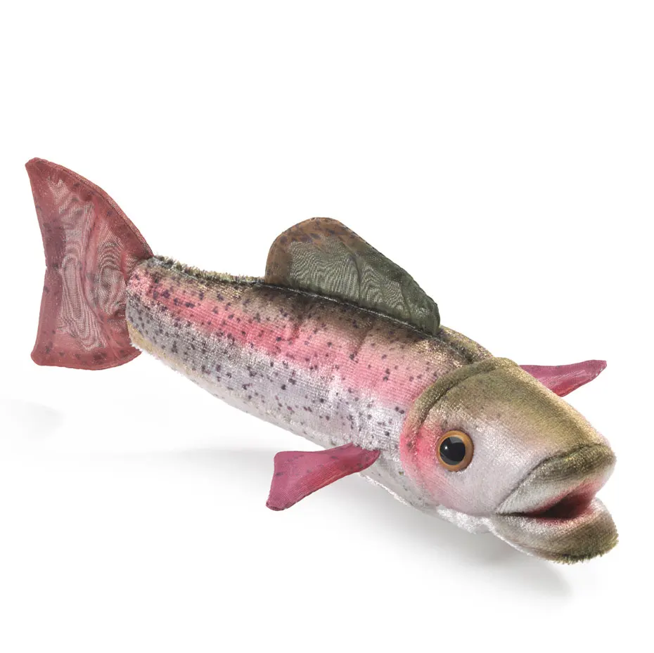 Mini Regenbogenforelle/ Mini Rainbow Trout Mini Regenbogenforelle/ Mini Rainbow Trout-Folkmanis® Puppets