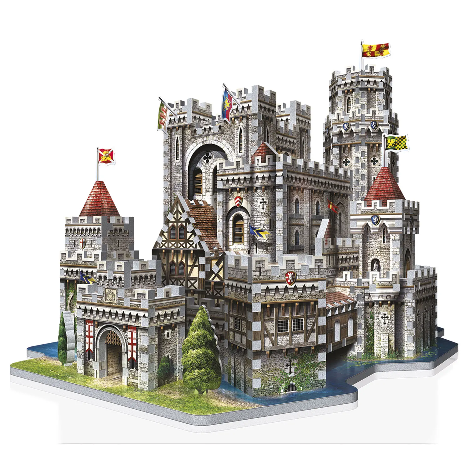 King Arthur´s Camelot King Arthur´s Camelot-Wrebbit-3D Puzzles