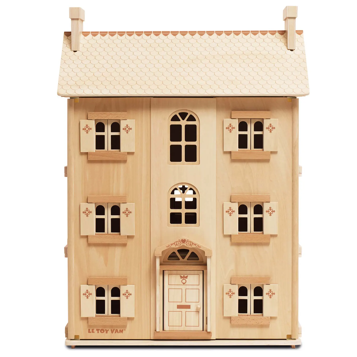 The Grand Natural Wooden Doll House