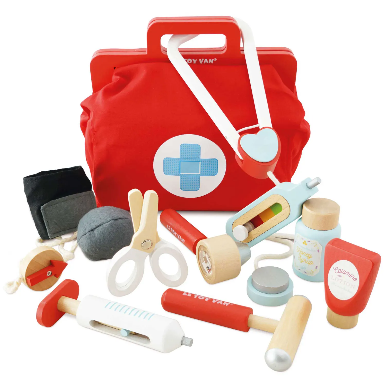 Doktortasche, Arzt-Koffer / Vintage Doctor Roleplay Wooden Kit Doktortasche, Arzt-Koffer / Vintage Doctor Roleplay Wooden Kit-Le Toy Van (LTV)