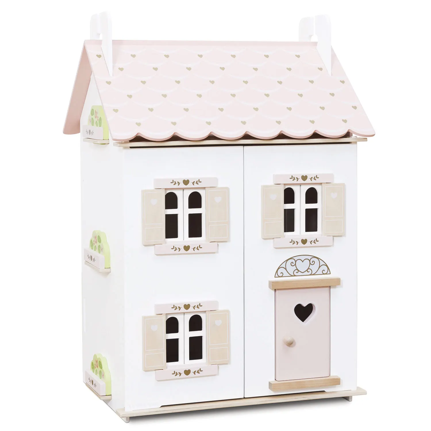 Rose Heart Puppenhaus / Roseheart Wooden Dolls House Rose Heart Puppenhaus / Roseheart Wooden Dolls House-Le Toy Van (LTV)