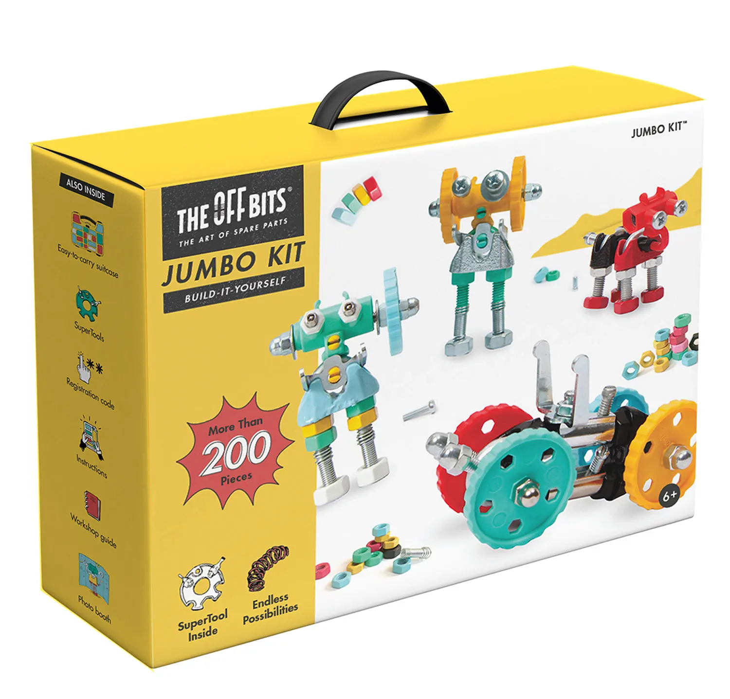 Jumbo Kit, suitcase pack more than 200 parts