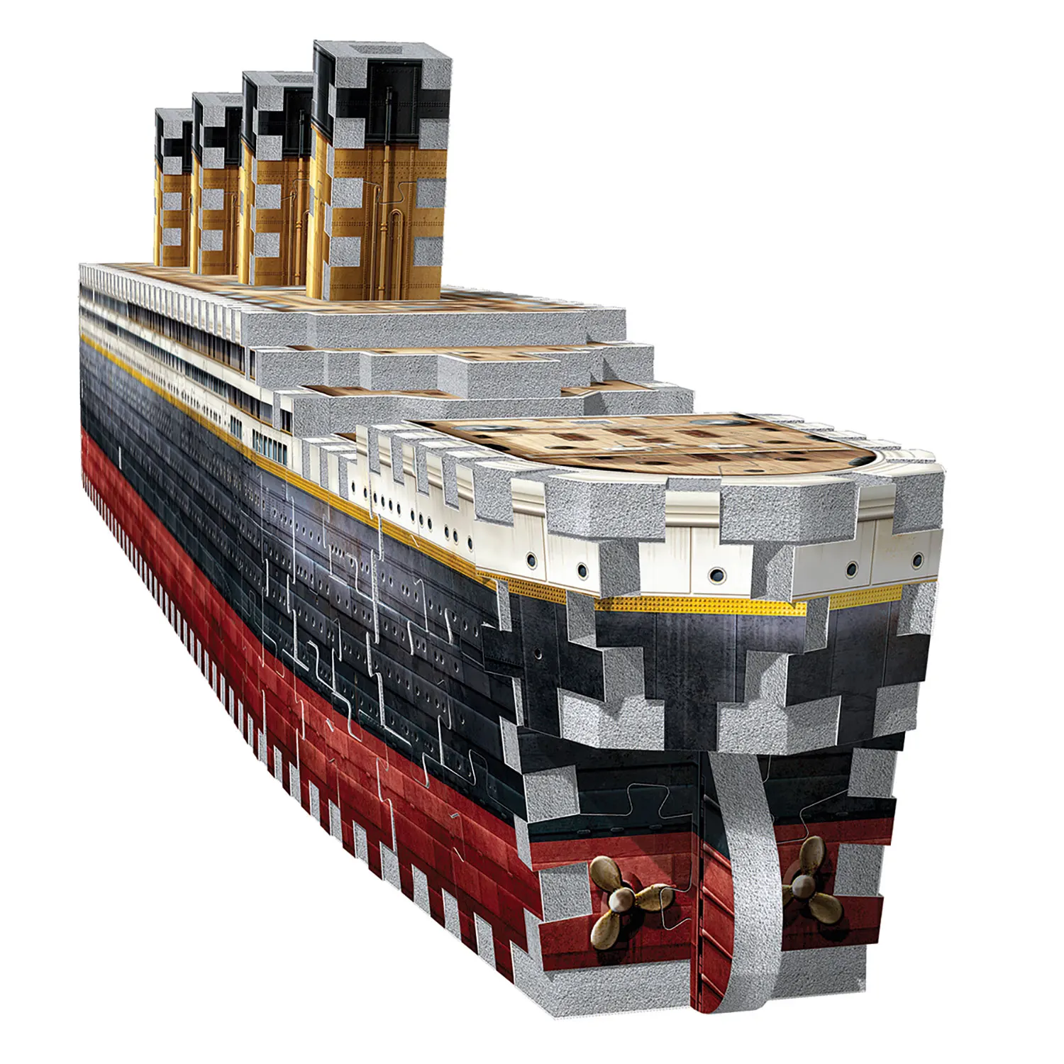 Titanic (440 Teile) - 3D-Puzzle-Wrebbit-3D Puzzles