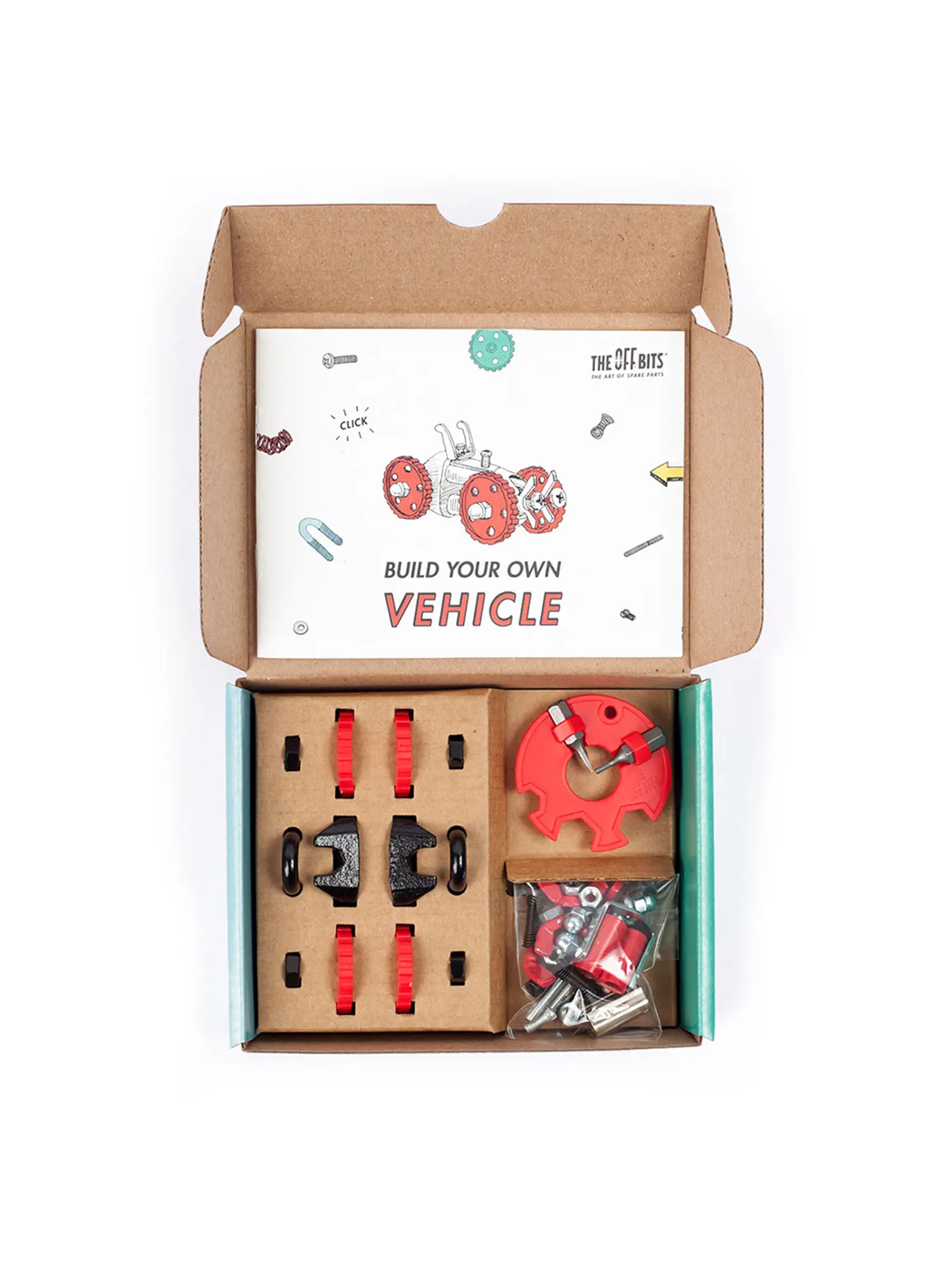 Vehicle Kit - Red Car - FormulaBit-TheOffbits