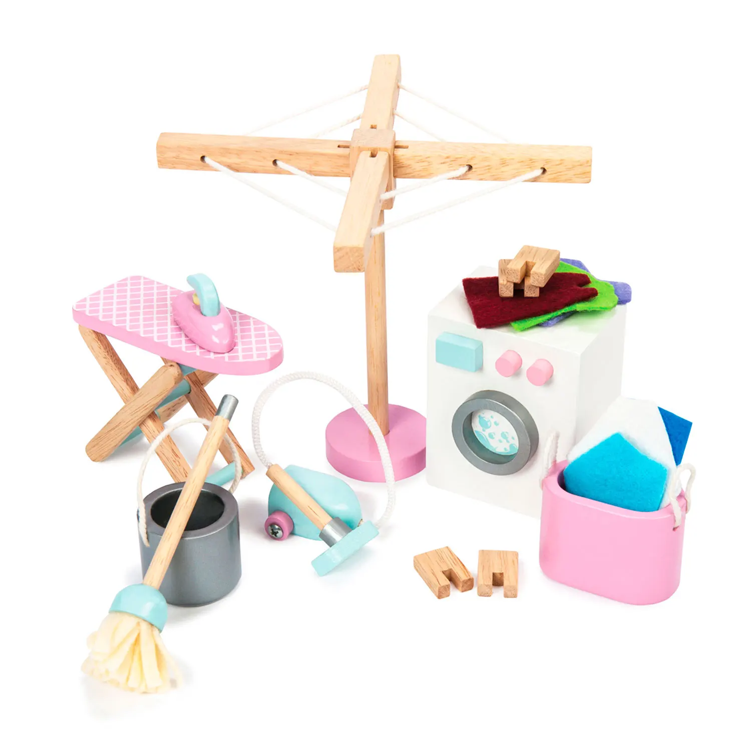 Waschküchen Set / Wooden Dolls House Laundry Room - 2022 Waschküchen Set / Wooden Dolls House Laundry Room - 2022-Le Toy Van (LTV)