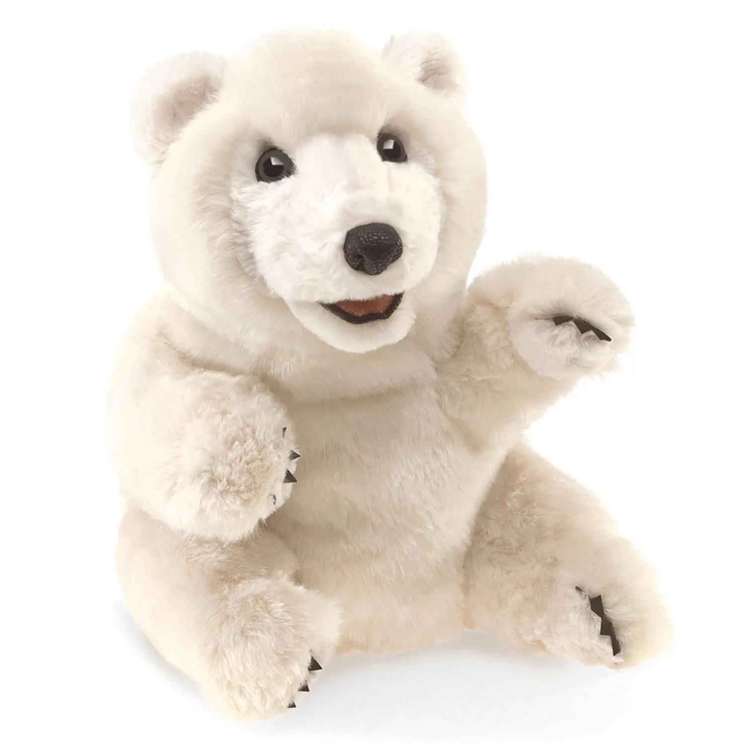 Eisbär sitzend / Sitting Polar Bear Eisbär sitzend / Sitting Polar Bear-Folkmanis® Puppets
