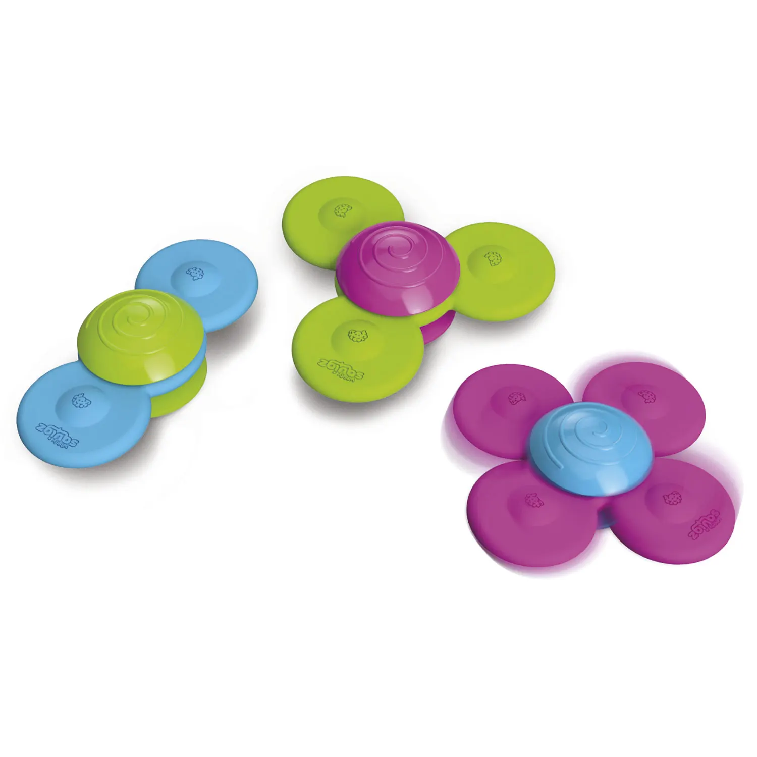 Squigz mit Drehelementen NEU! / Whirly Squigz NEW! Squigz mit Drehelementen NEU! / Whirly Squigz NEW!-TOMY