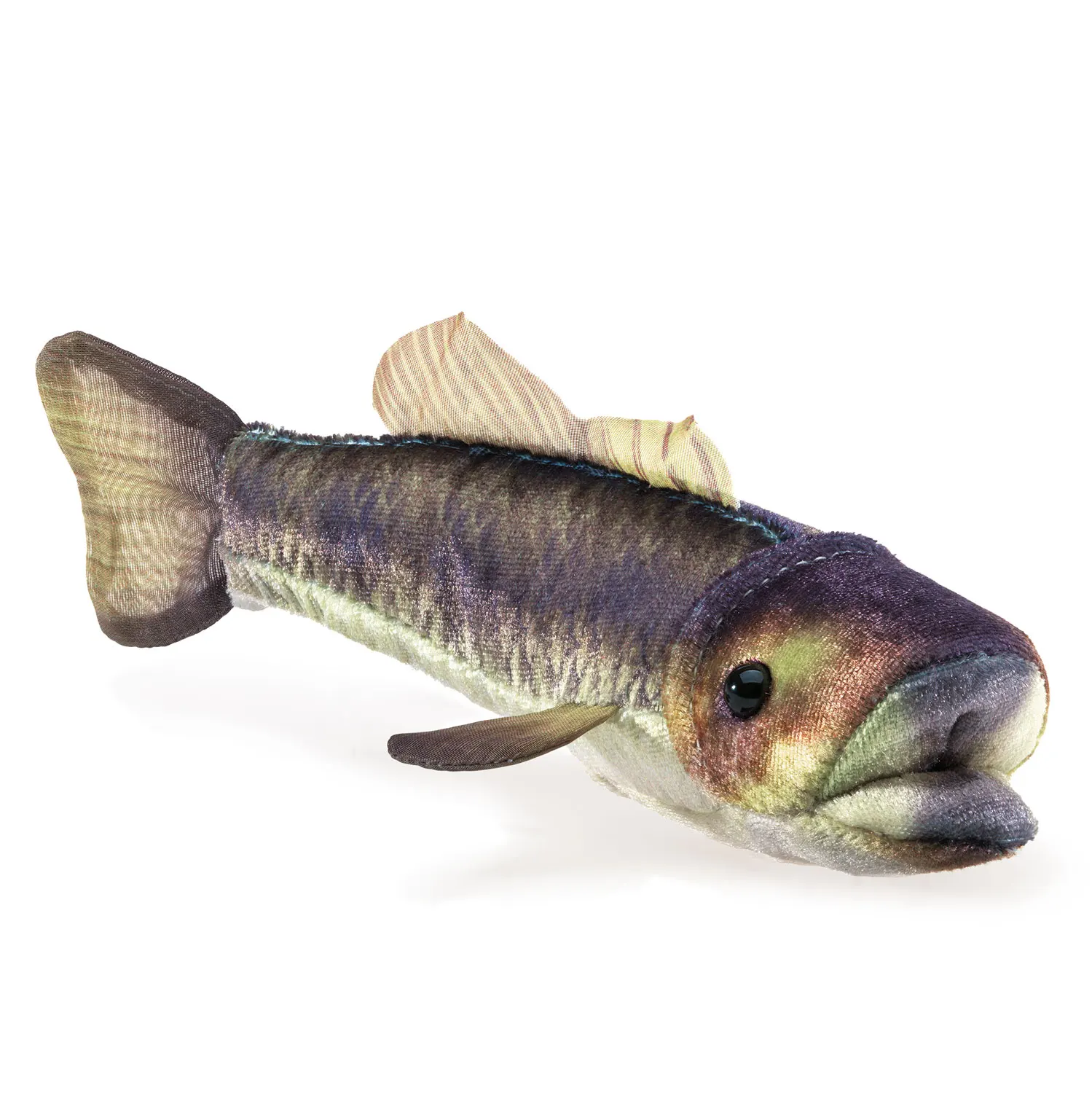 Mini Forellenbarsch / Mini Largemouth Bass Mini Forellenbarsch / Mini Largemouth Bass-Folkmanis® Puppets