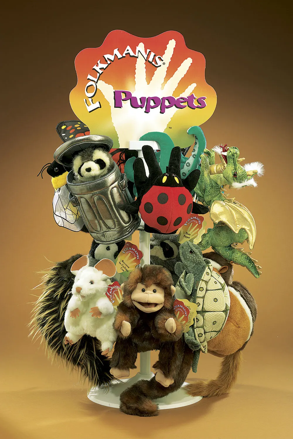 Puppet Display Counter - Metal-Folkmanis® Handpuppen