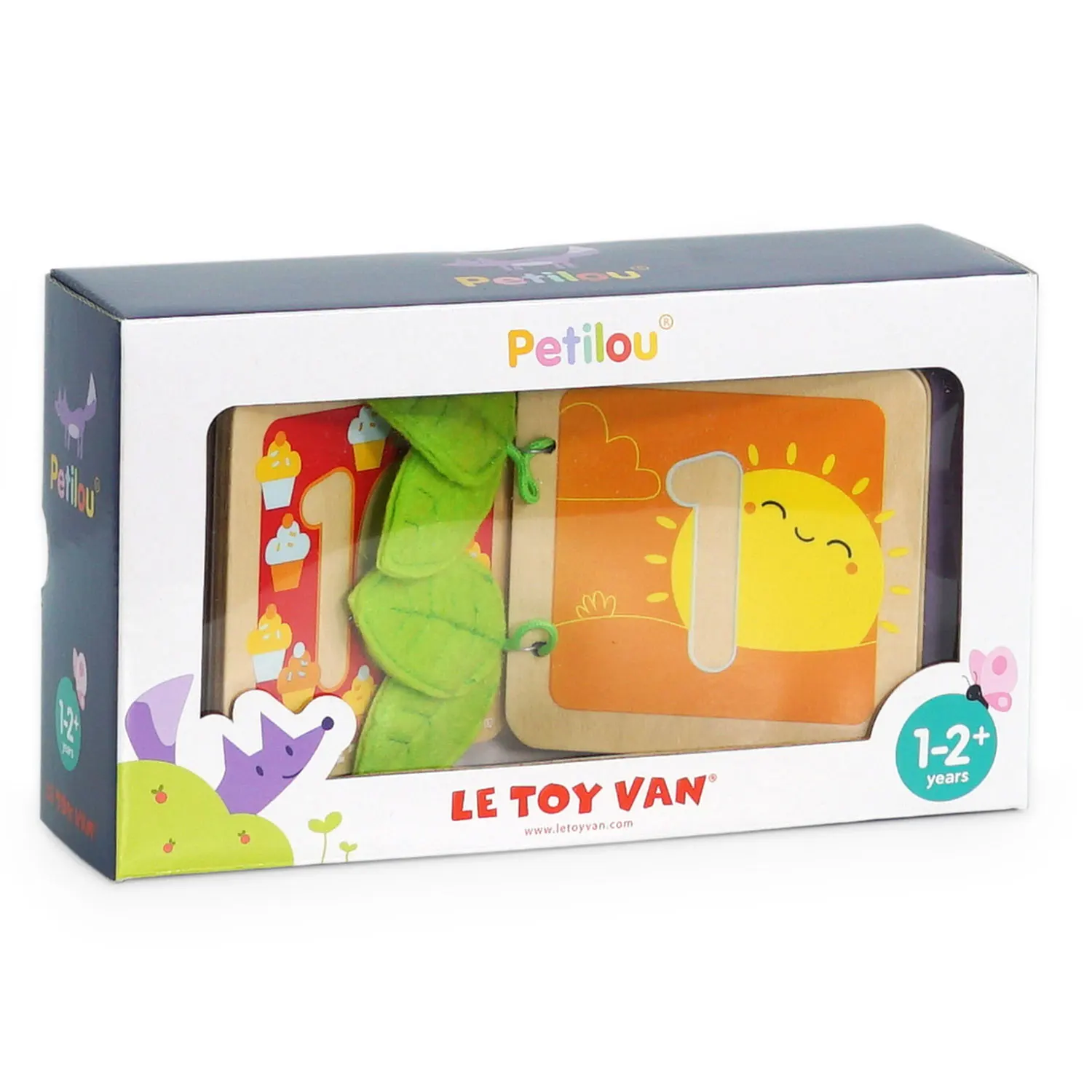 Holzbuch - Zahlen lernen 1 bis 10 / 123 Numbers Wooden Book Holzbuch - Zahlen lernen 1 bis 10 / 123 Numbers Wooden Book-Le Toy Van (LTV)