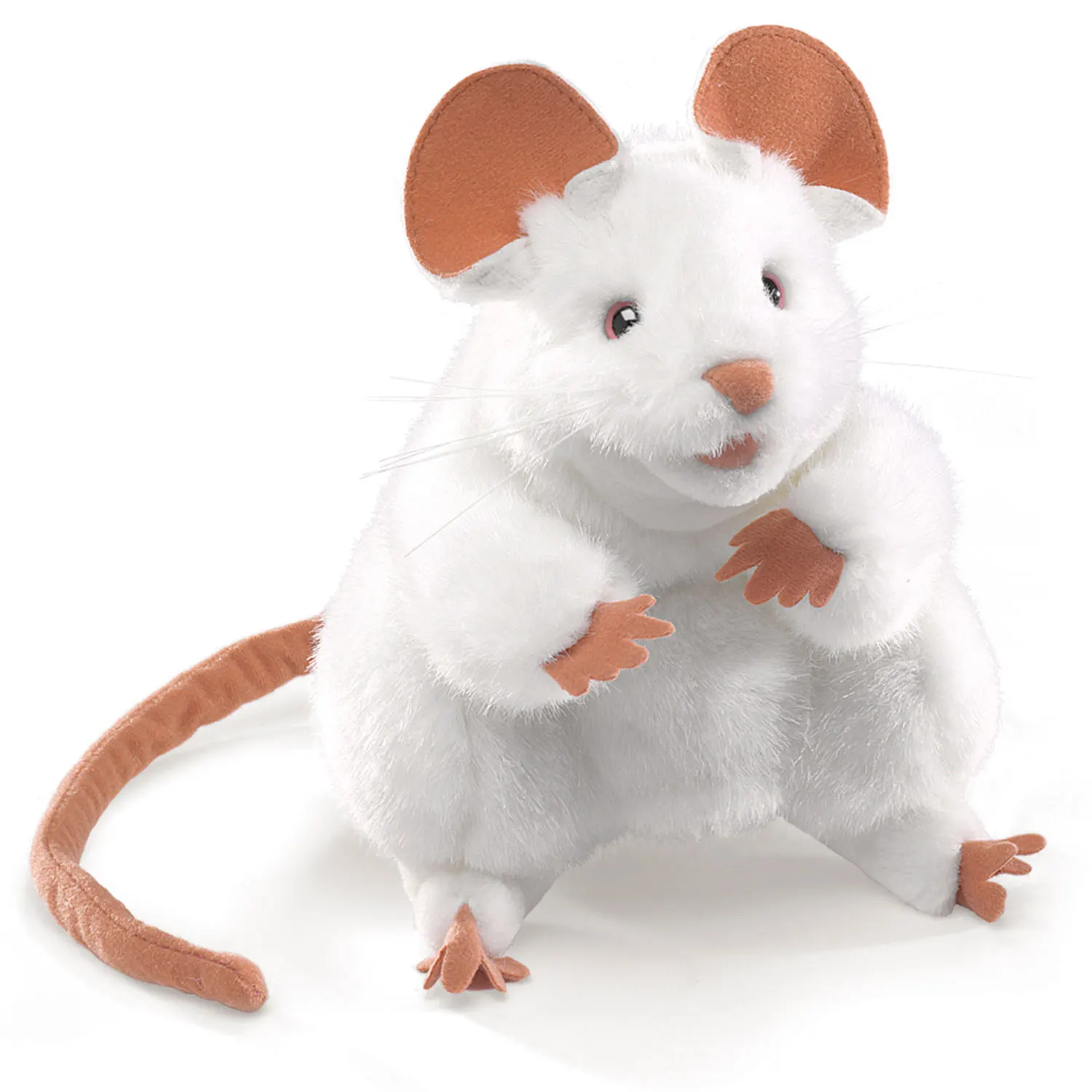 Weiße Maus / White Mouse Weiße Maus / White Mouse-Folkmanis® Puppets