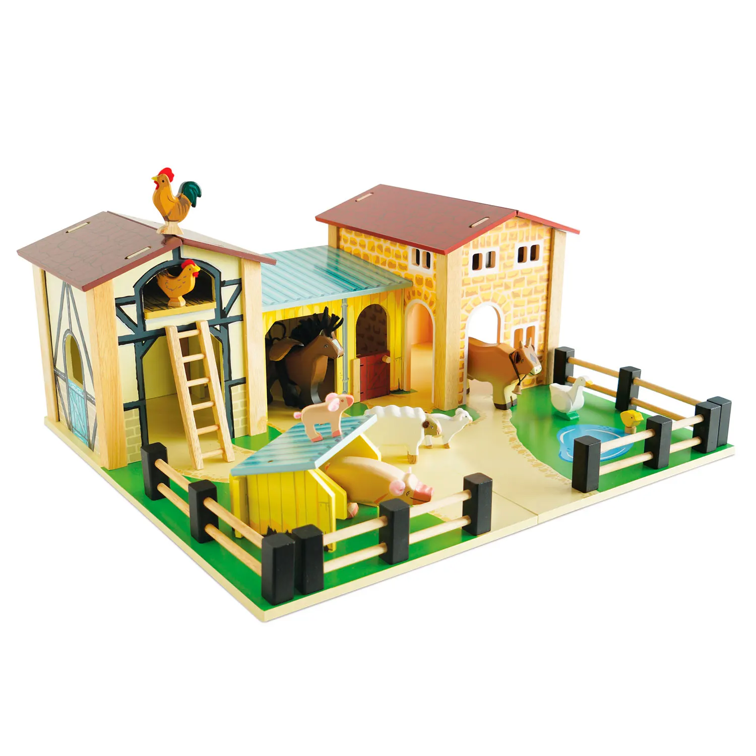 Bauernhof / Wooden Farmyard Stable Bauernhof / Wooden Farmyard Stable-Le Toy Van (LTV)