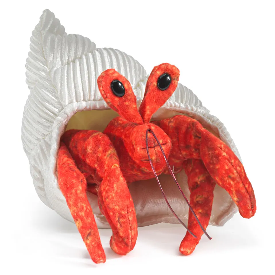 Mini Einsiedlerkrebs / Mini Hermit Crab Mini Einsiedlerkrebs / Mini Hermit Crab-Folkmanis® Puppets