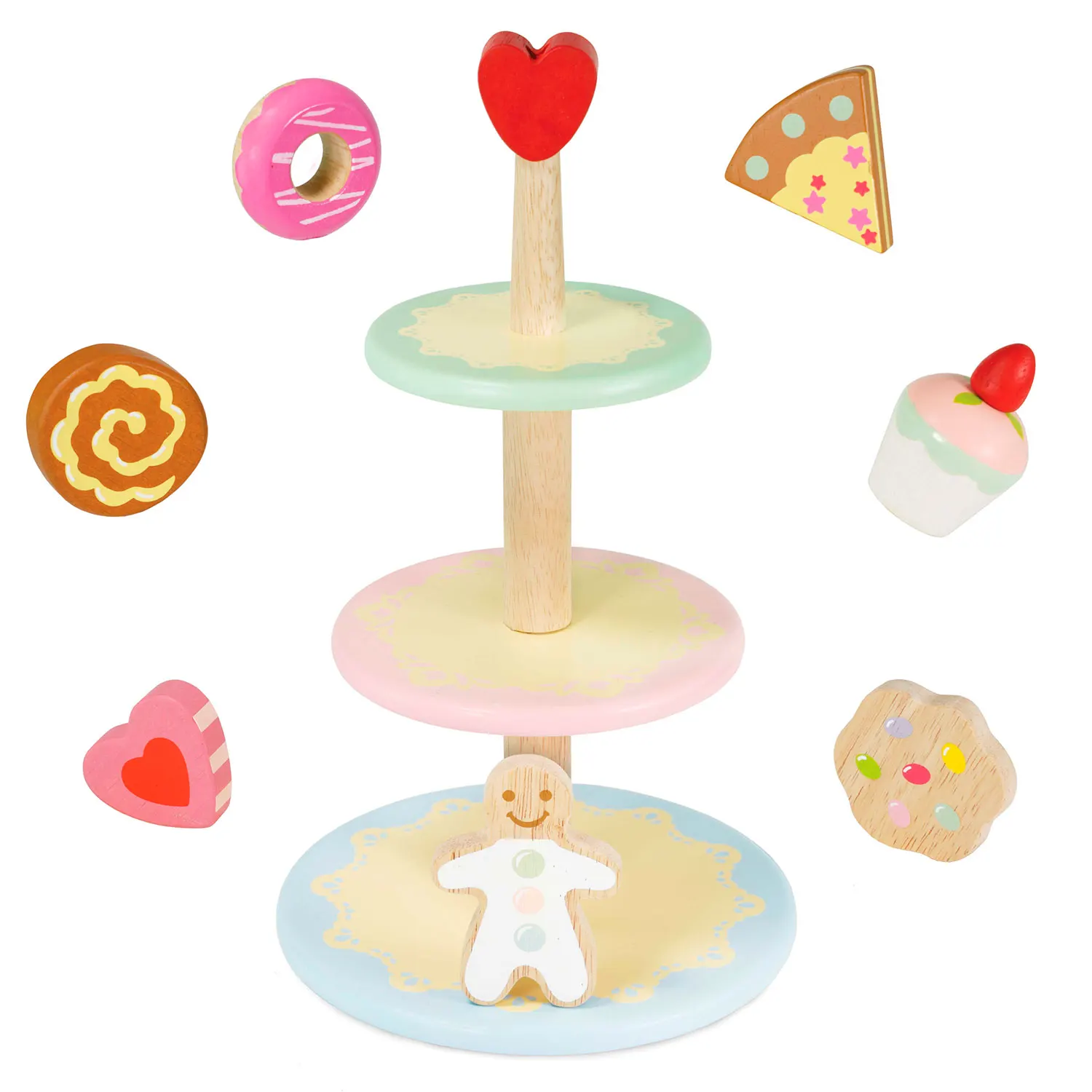 Kuchenständer / Three Tier Cake Stand Kuchenständer / Three Tier Cake Stand-Le Toy Van (LTV)