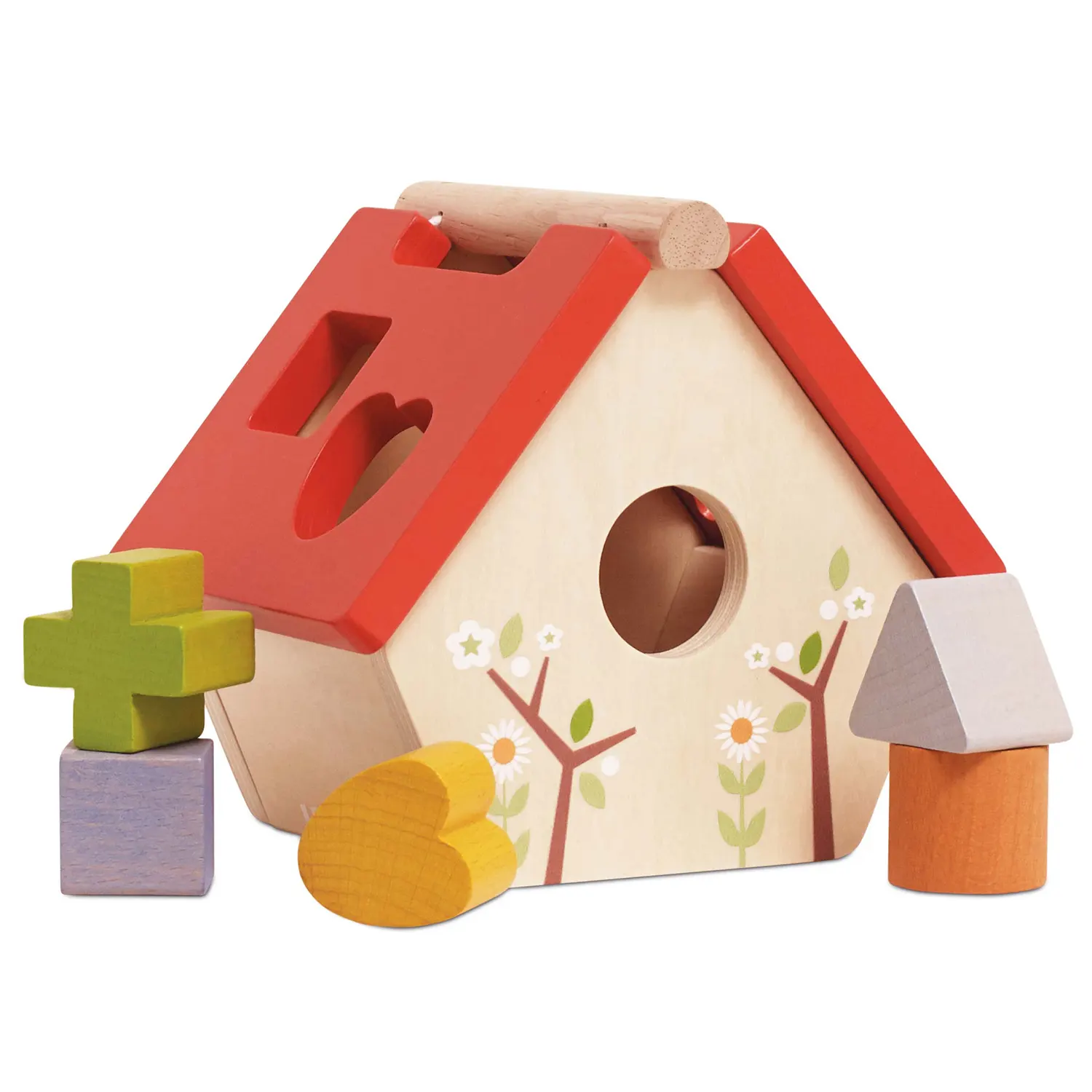 Woodland Bird House Shape Sorter (New Look)