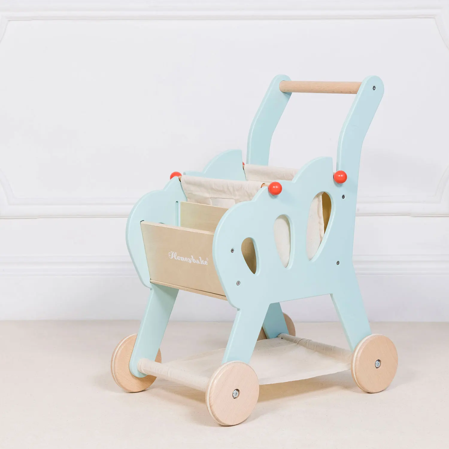 Einkaufswagen (mit abnehmbarer Stofftasche) / Shopping Grocery Trolley & Bag-Le Toy Van (LTV)