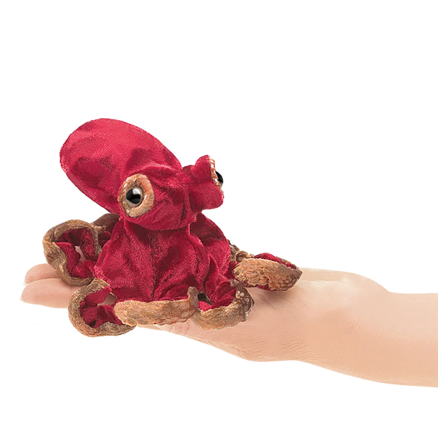 Mini Oktopus, rot / Mini Red Octopus Mini Oktopus, rot / Mini Red Octopus-Folkmanis® Puppets