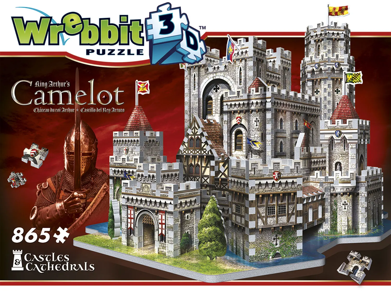 King Arthur´s Camelot-Wrebbit-3D Puzzles