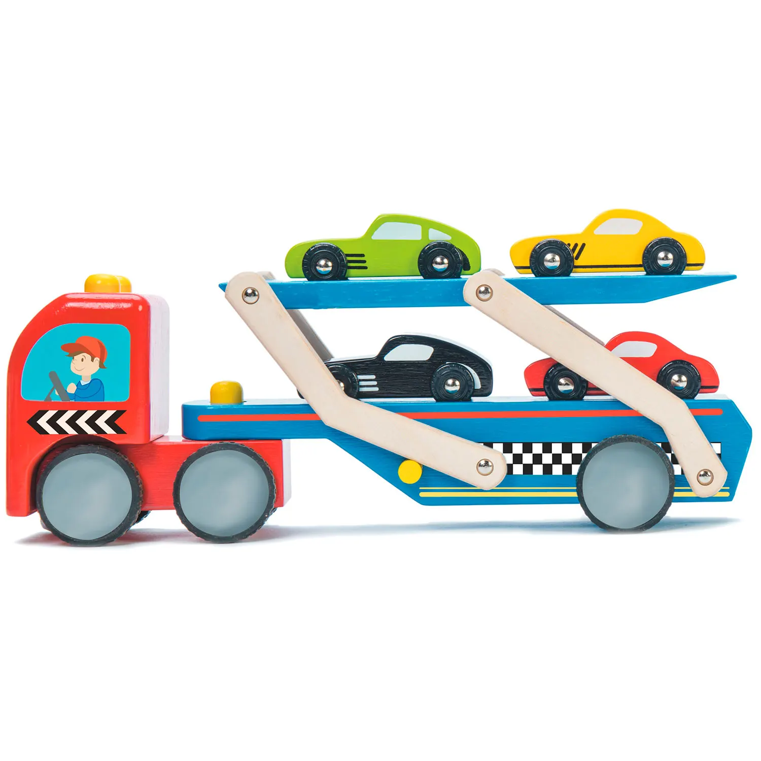 Rennwagen Transporter Set / Race Car Transporter Set Rennwagen Transporter Set / Race Car Transporter Set-Le Toy Van (LTV)