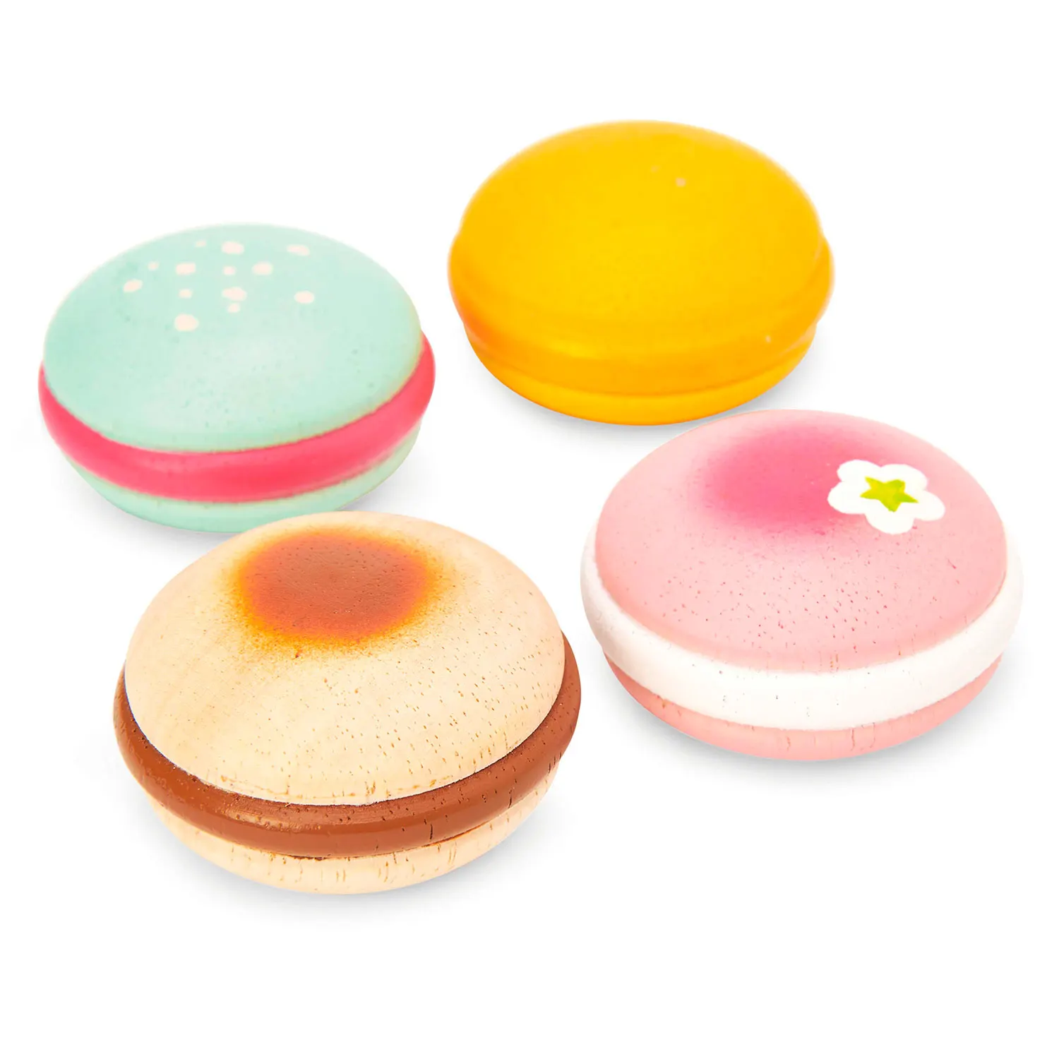 Macarons Wooden Macaron Play Food Set Macarons Wooden Macaron Play Food Set-Le Toy Van (LTV)