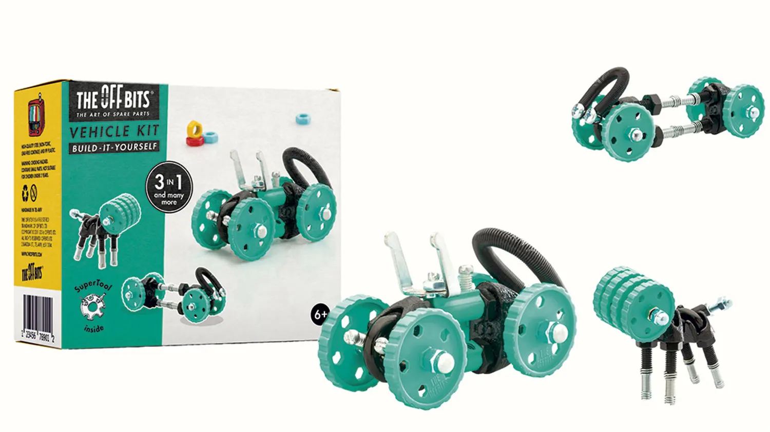 Vehicle Kit - Green Car - BuggyBit-TheOffbits
