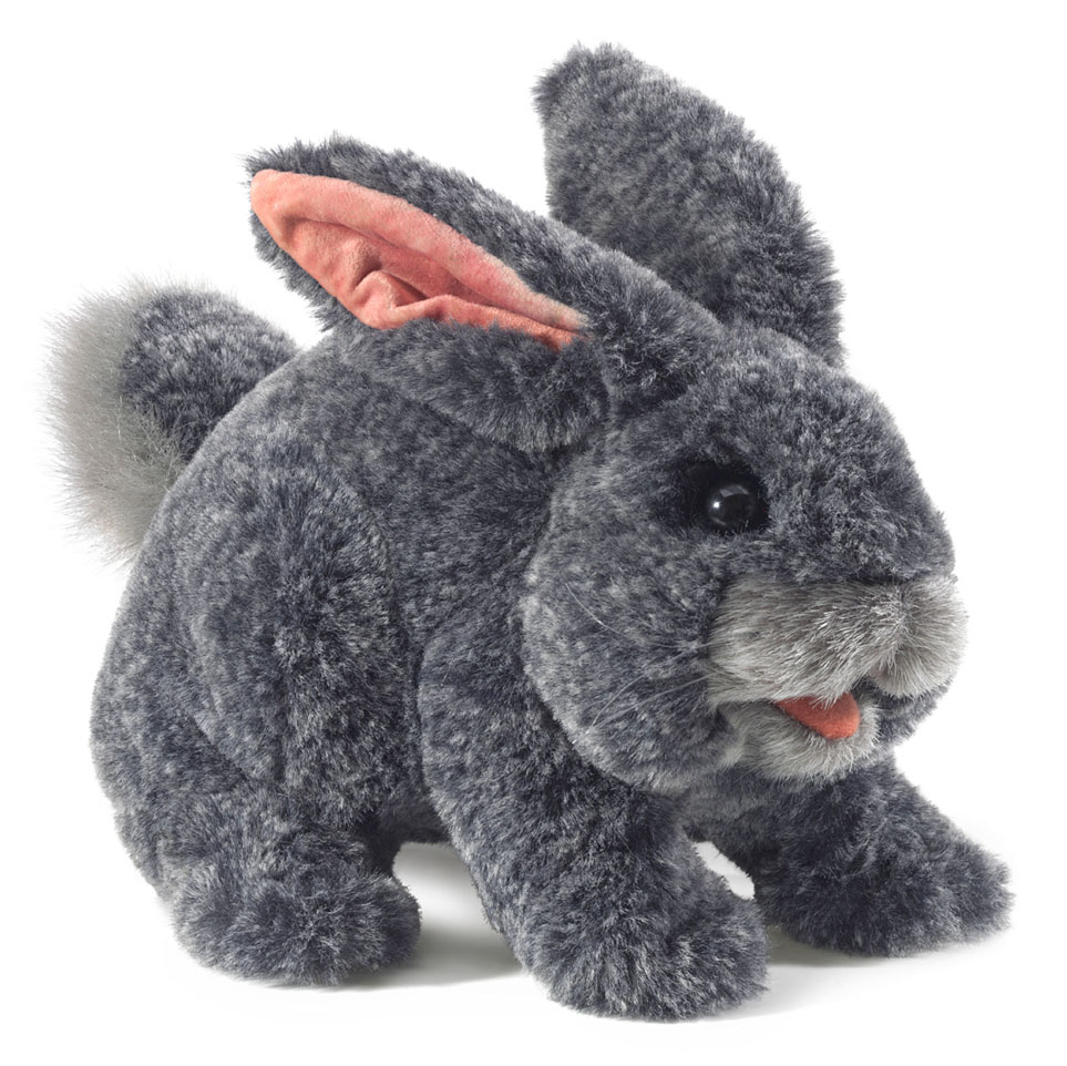 Häschen in grau / Gray Bunny Rabbit