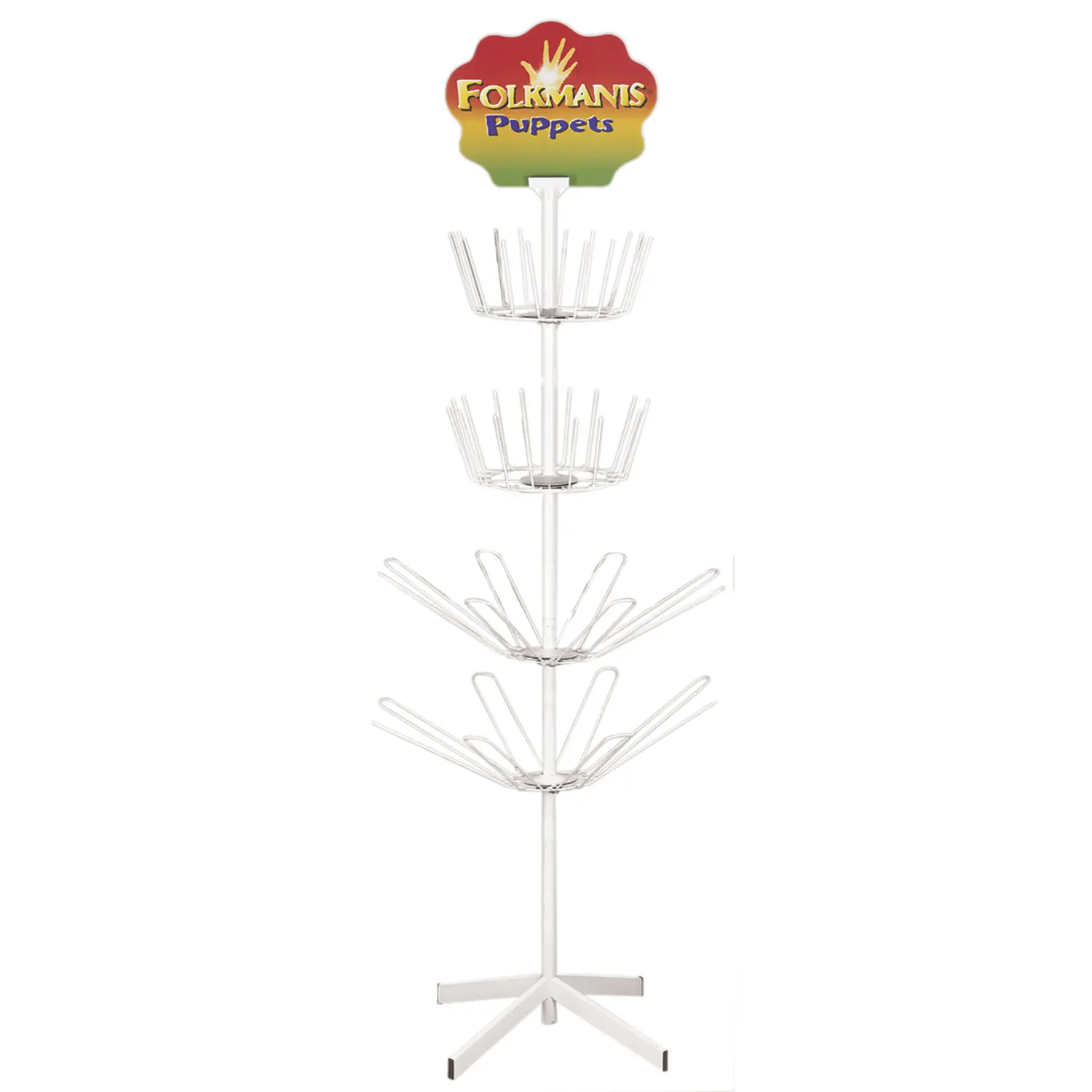 Puppet Display Floor - Metal Puppet Display Floor - Metal-Folkmanis® Puppets