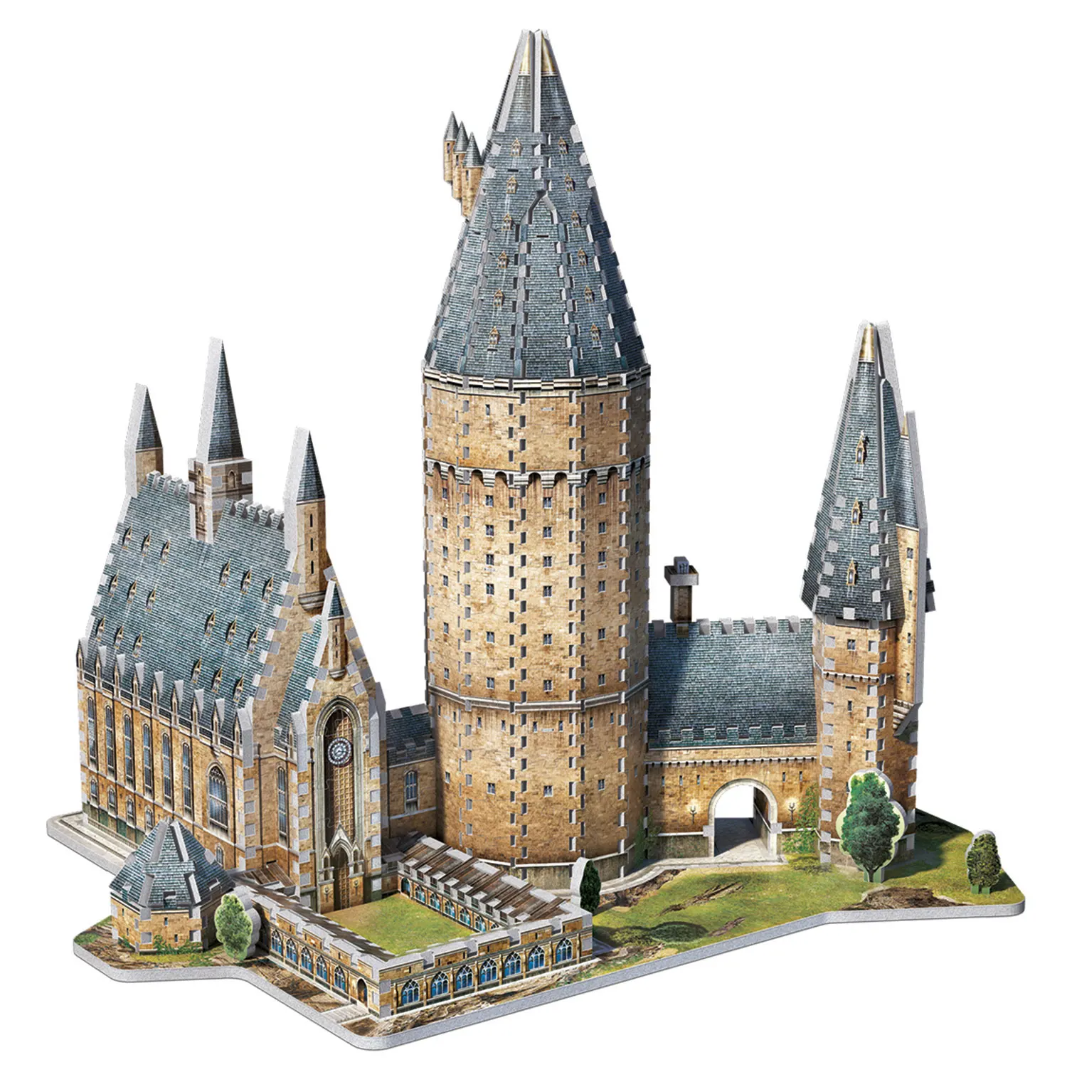Hogwarts Große Halle Harry Potter / Hogwarts Great Hall 850 pcs 3D-Puzzle-Wrebbit-3D Puzzles