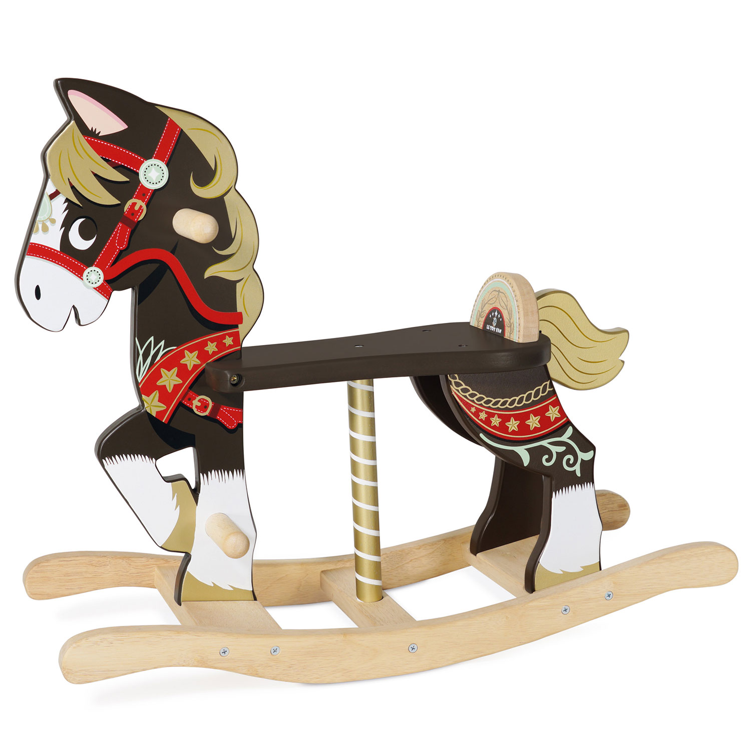 Classic Wooden Rocking Horse