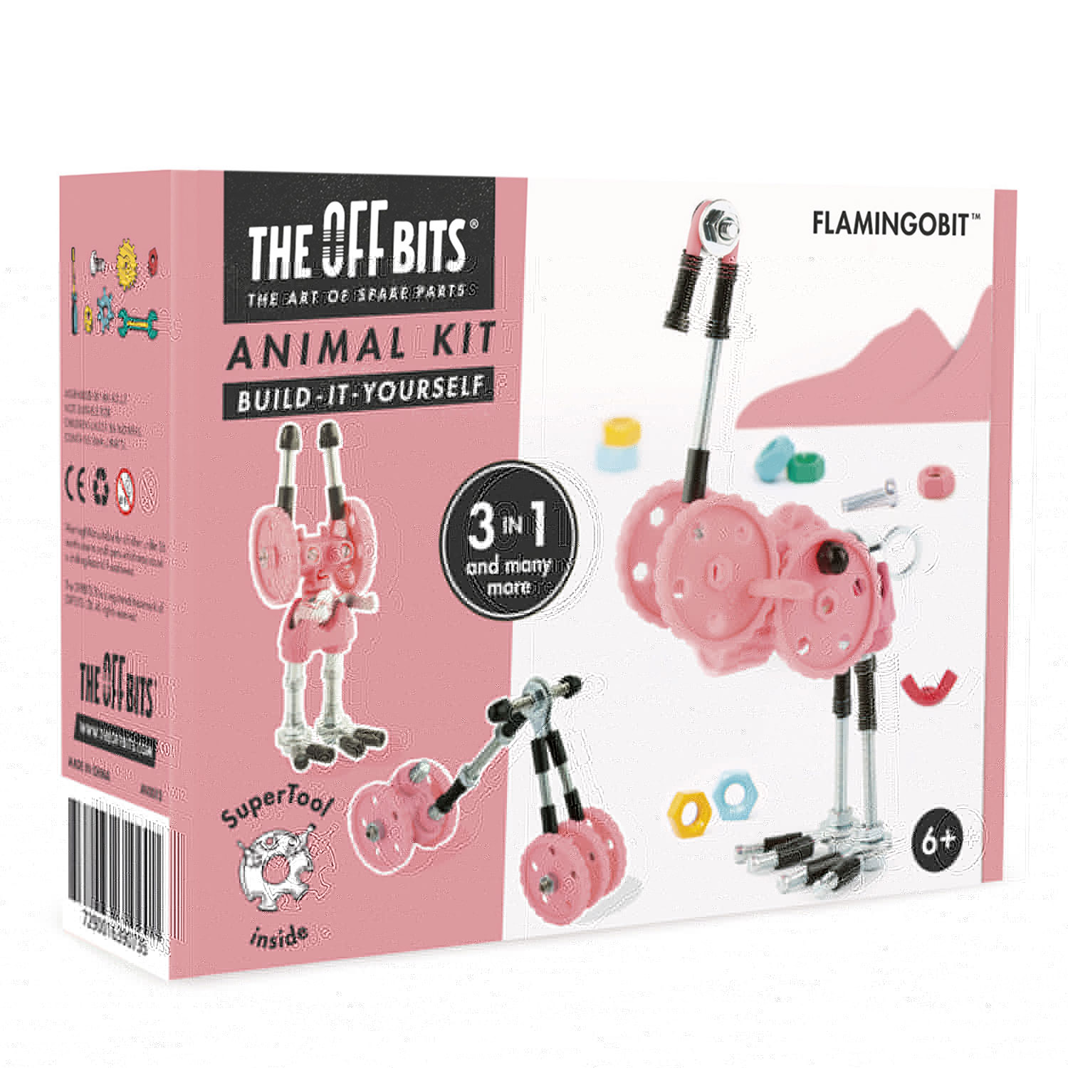 FlamingoBit model kit with Super Tool