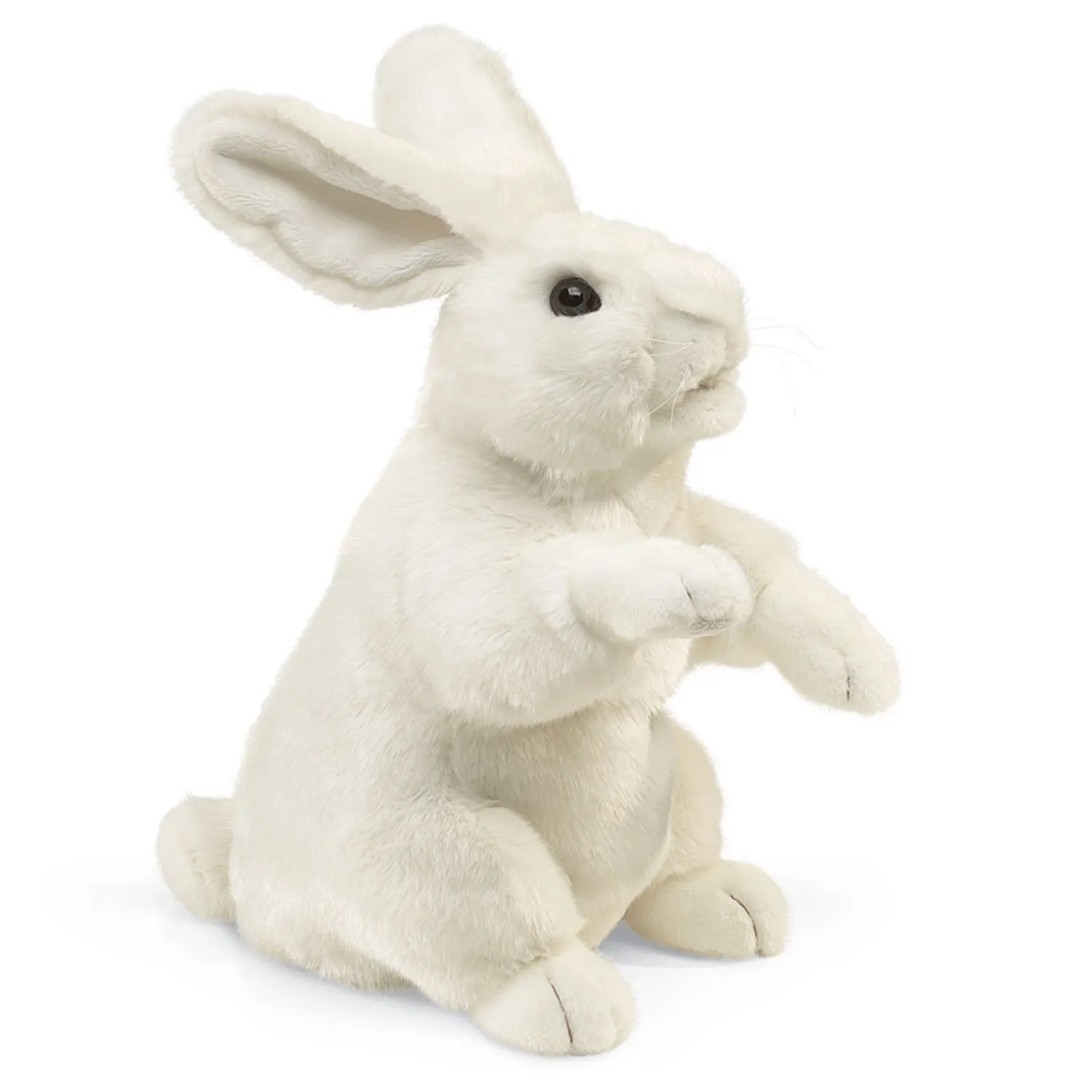 Weißer Hase, stehend / Standing White Rabbit Weißer Hase, stehend / Standing White Rabbit-Folkmanis® Puppets