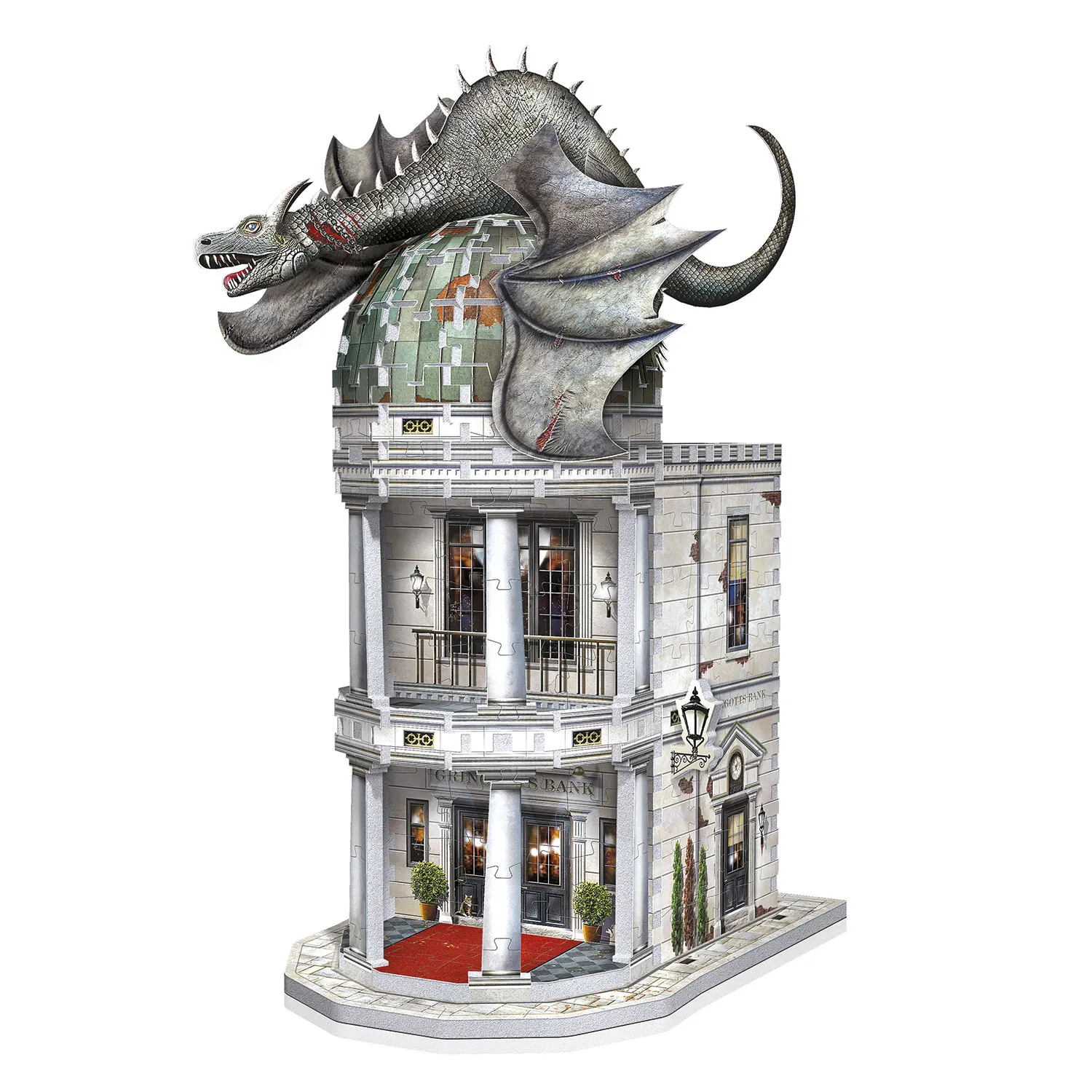 Gringotts Bank Harry Potter 300 pcs. 3D Puzzle-Wrebbit-3D Puzzles