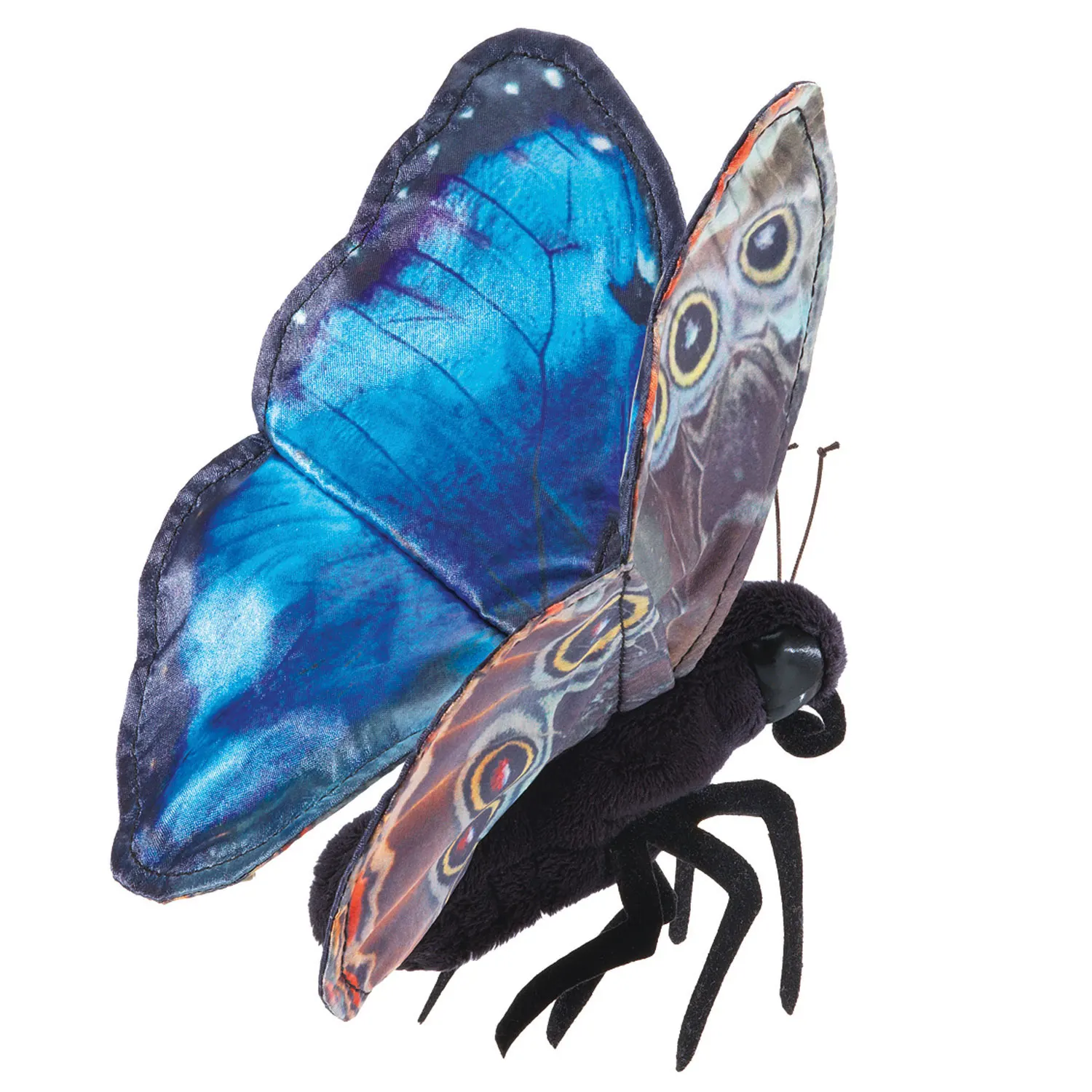 Blue Morpho Butterfly / Blauer Morphofalter-Folkmanis® Puppets